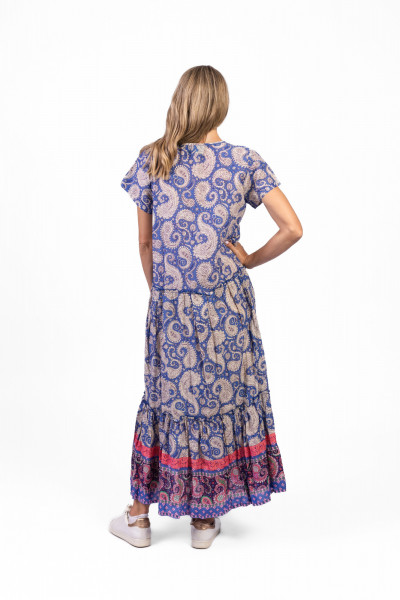 Zola V Neck Maxi Dress