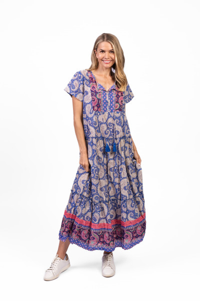 Zola V Neck Maxi Dress