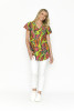 Kayla Cotton Blouse Short Sleeve