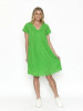 Taylor Dress Cap Sleeve Solid With Lining