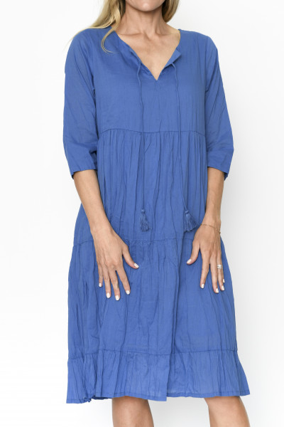 Amber Dress Solid With Lining