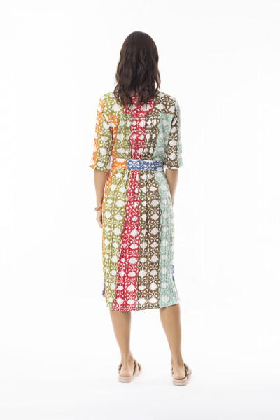 Hanna Dress Pleated with Belt