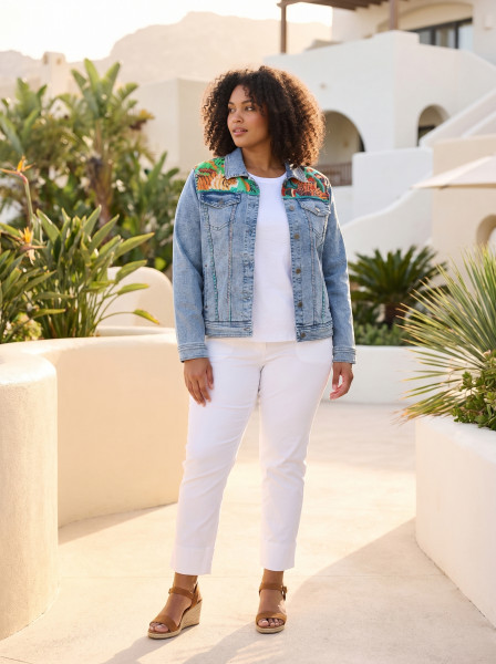 Jardin Exotique Jacket Denim Patch