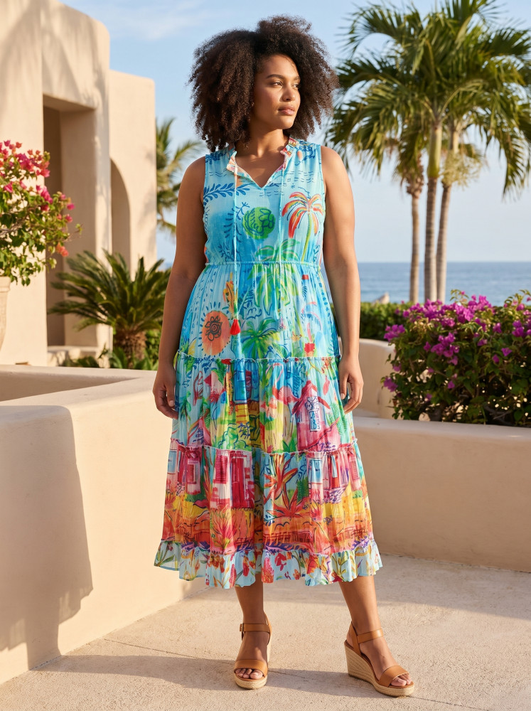 La Mala Dress Layers Sleeveless