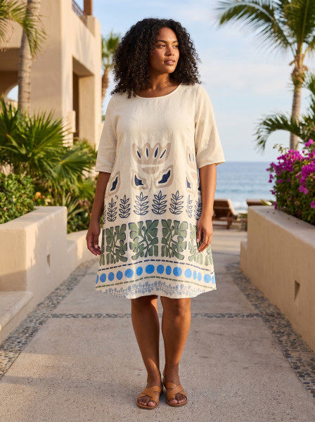 Liberte White Dress Contemporary