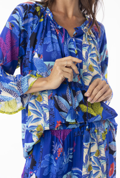 Luna Top Frill Sleeve