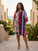 Menton Dress Contemporary Frill Sleeve
