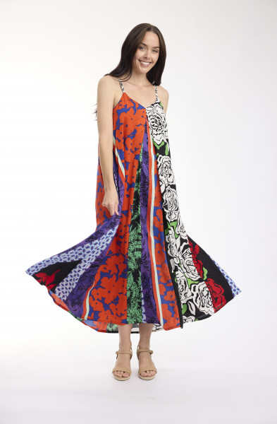 Menton Dress Strappy Midi
