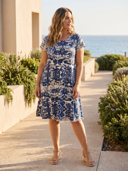 Monaco Dress Midi Knit