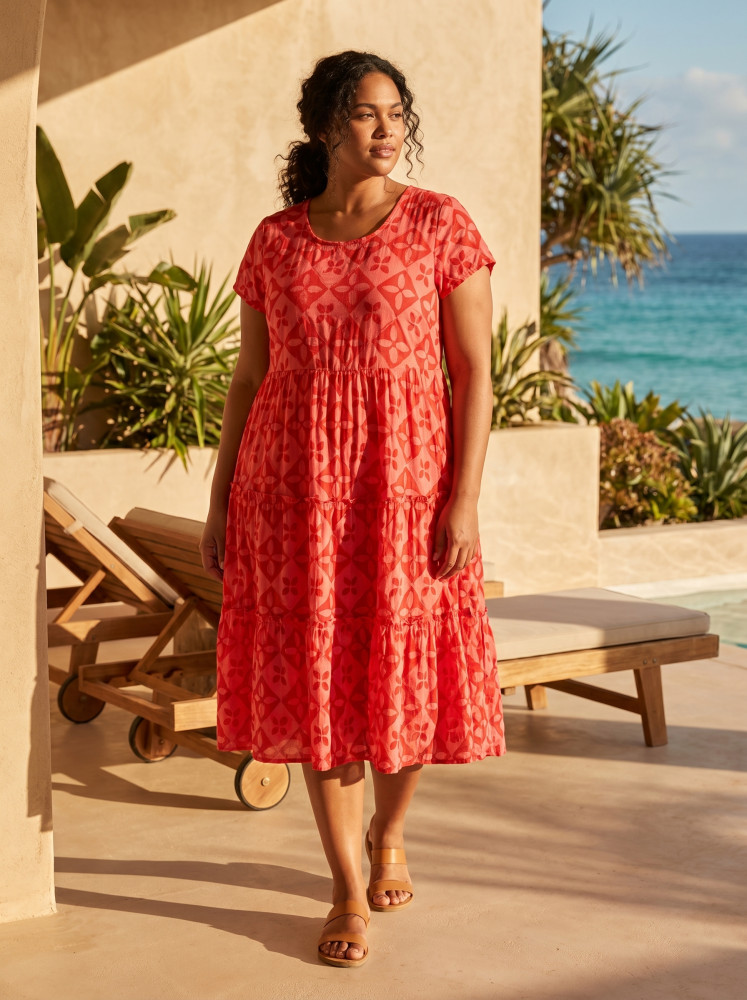 Mougins Dress Bias Front Pockets