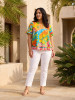 Mougins Top Frill