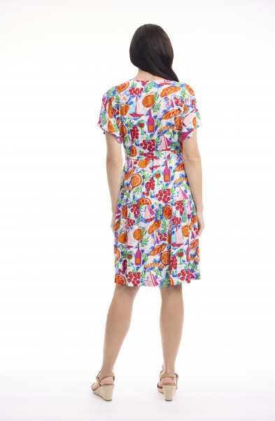 Nice Dress V Neck Buttonthrough Short