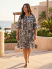Pampellone Dress Contemporary Frill Sleeve