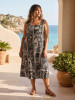 Pampellone Dress Strappy Maxi