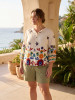 Pellion Top Round Neck button through