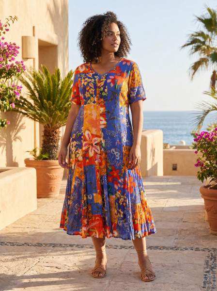 Rousilion Dress Godet