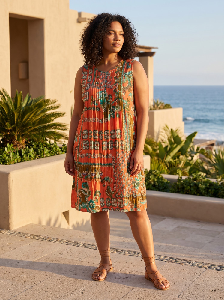 Sibili Dress Easy Fit Sleeveless