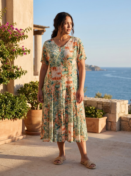 St Michiel Dress Godet