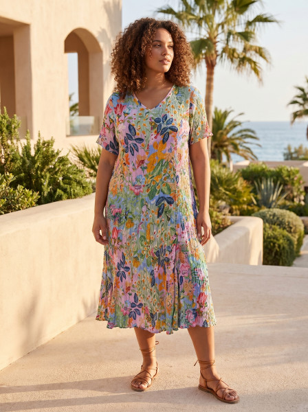 Sur Mer Dress Godet