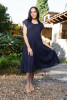 Cotton Gauze Dress Bias Pockets