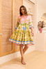 Keyla Dress Layers Frill