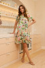 Zoe Dress Frill Hem