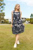 Estelle Crew Neck Sleeveless Dress