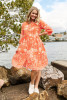 Vivian V Neck Shirt Dress