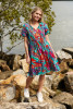 Colette V Neck Tassel Dress