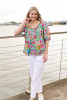 Tessa V-Neck Tassel Top
