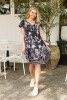 Nicola Dress Cap Sleeve