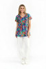 Kayla Cotton Blouse Short Sleeve