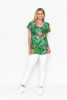 Kayla Cotton Blouse Short Sleeve