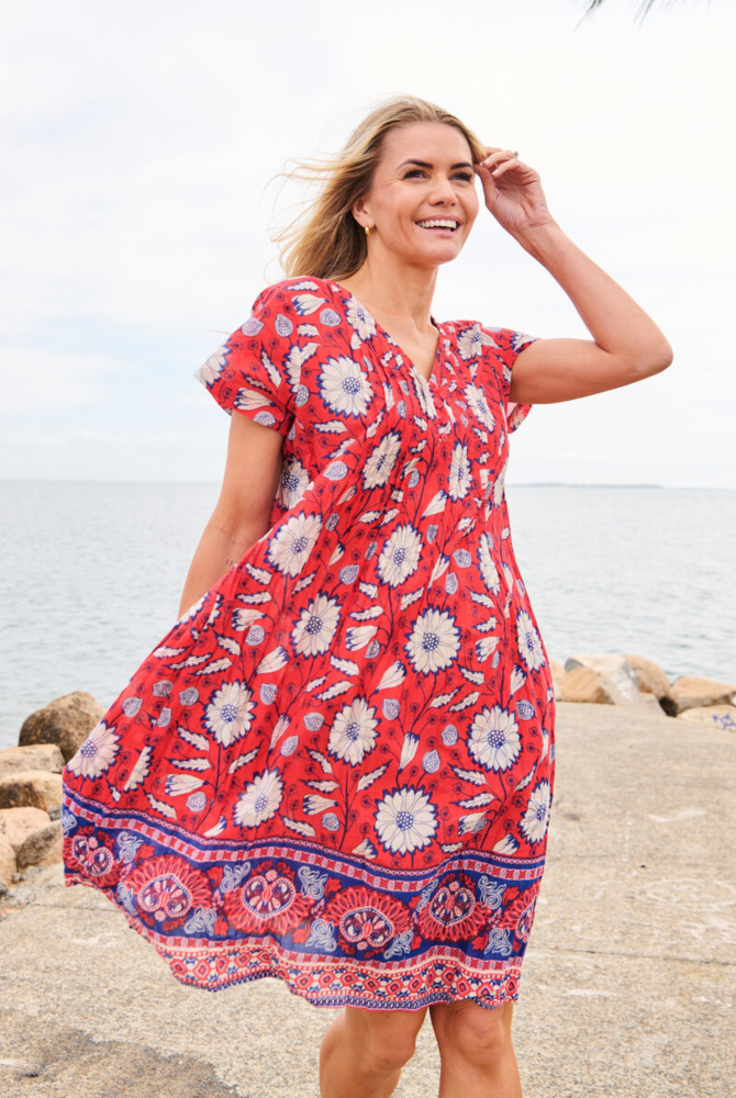 Nicola Dress Cap Sleeve