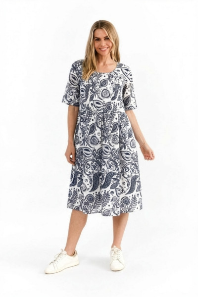 Yvonne Dress Round Neck