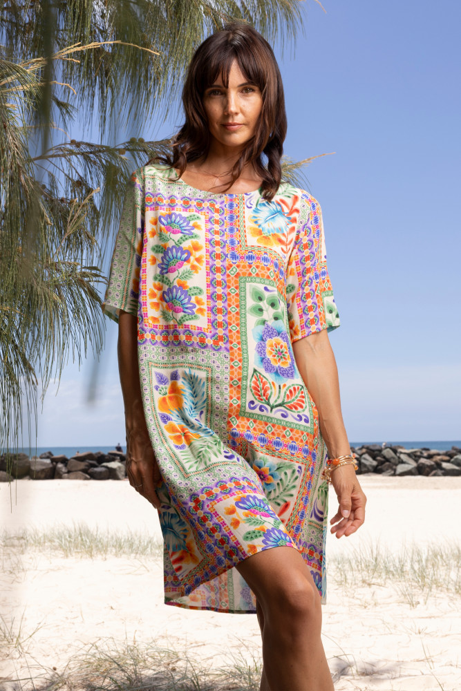 Sofia Dress Contemporary Short Sleeve