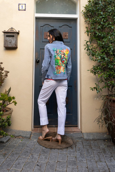 Jardin Exotique Jacket Denim Patch