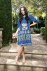 Liberte Blue Dress Contemporary