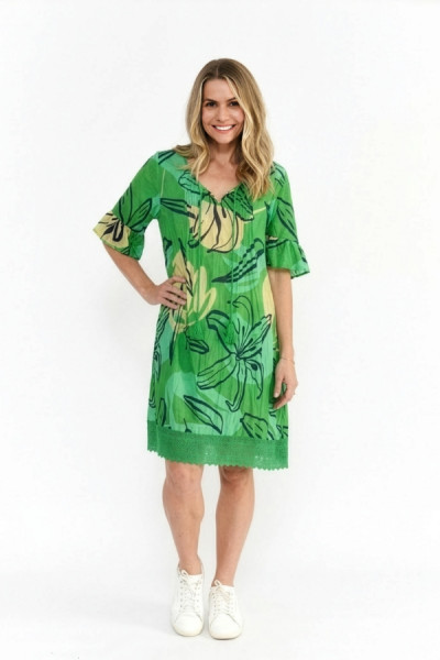 Hannah Tunic Boho Short Sleeve