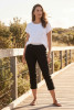 Capri Stretch Denim Jeggings