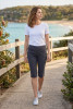 Stretch Denim Shorts