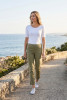 7/8 Stretch Denim Pants