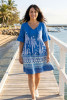 Hannah Tunic Boho Short Sleeve