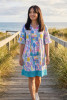 Hannah Tunic Boho Short Sleeve