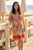 Hannah Tunic Boho Short Sleeve