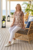 Kayla Cotton Blouse Short Sleeve