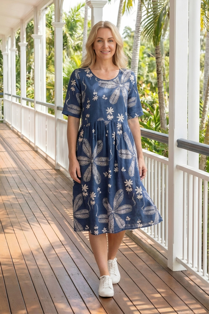 Yvonne Dress Round Neck