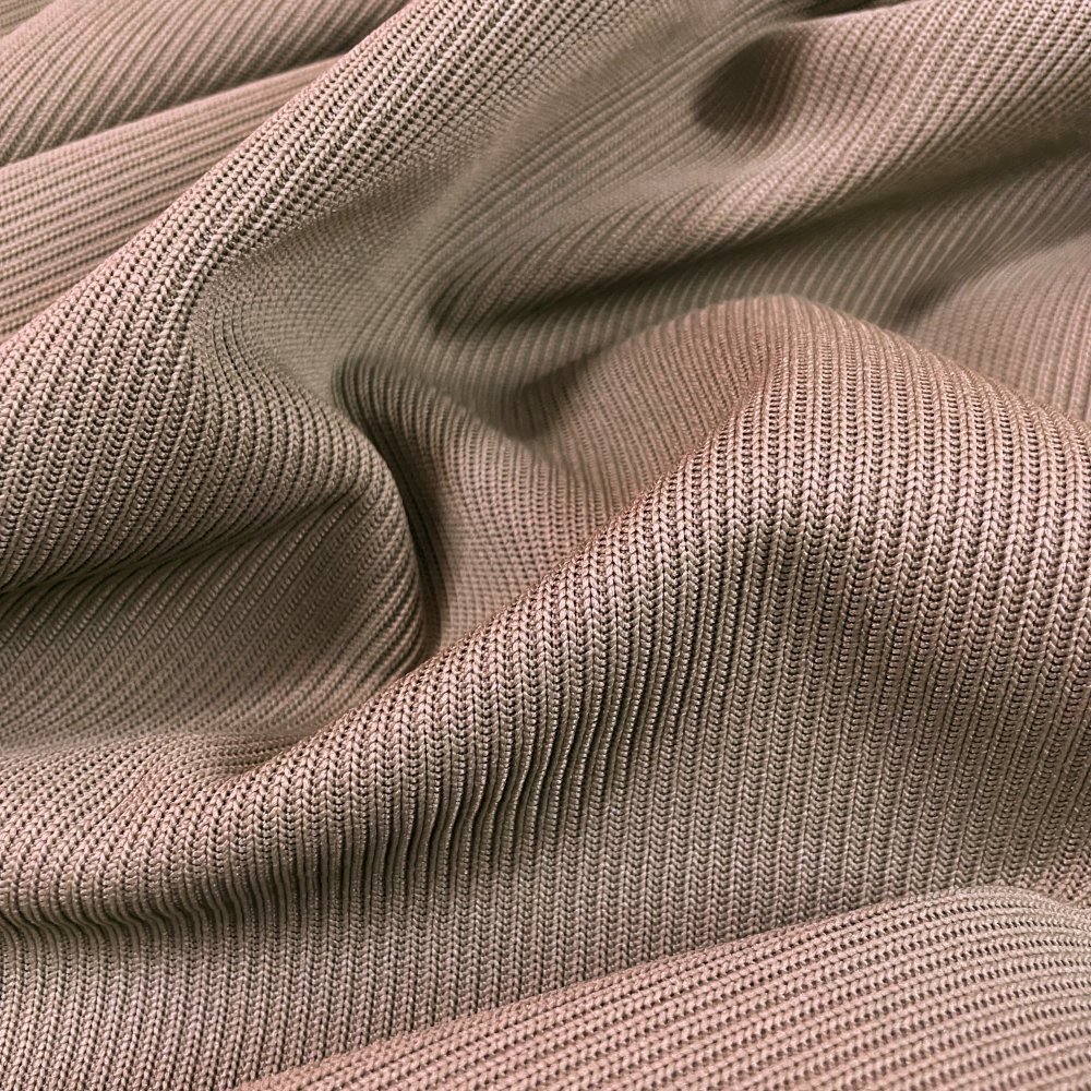 PAPERICIOUS Cotton Knit Fabric Brown