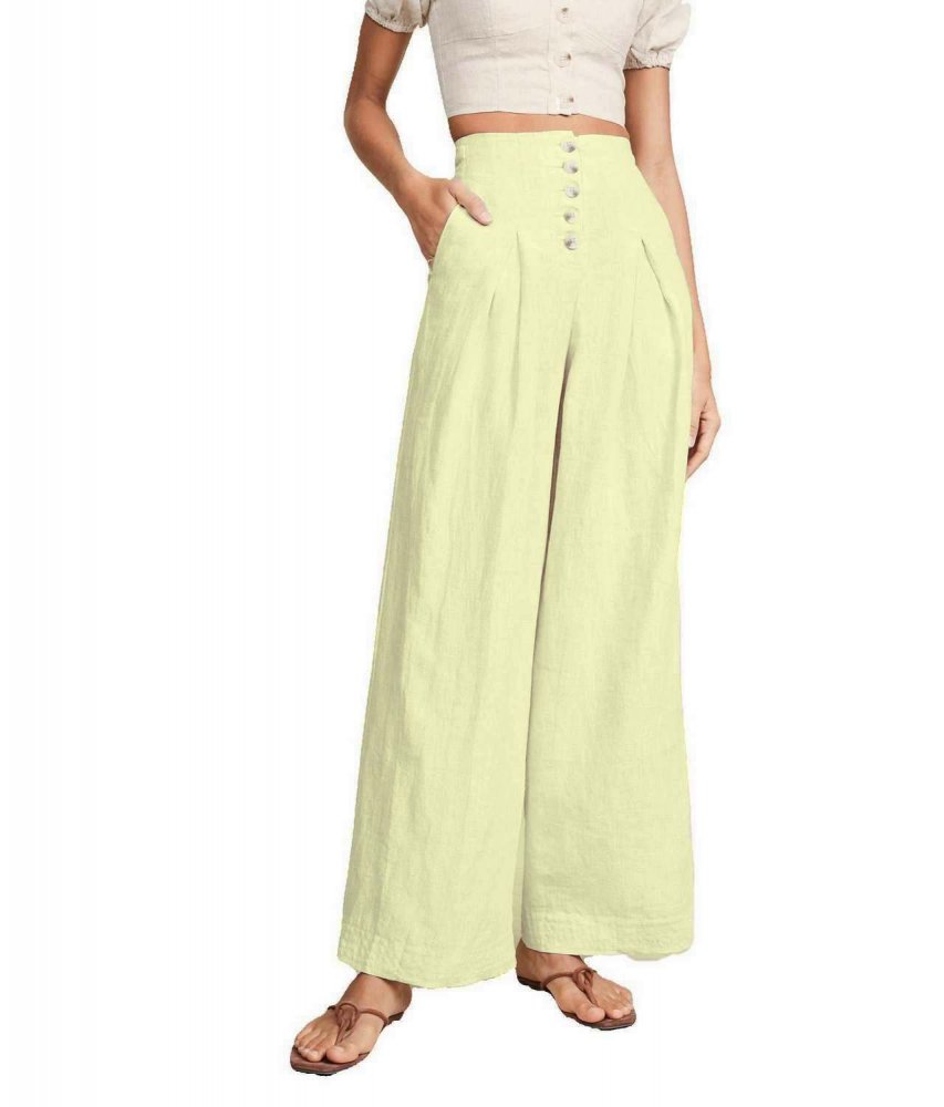 Cream bootcut trousers Clearance