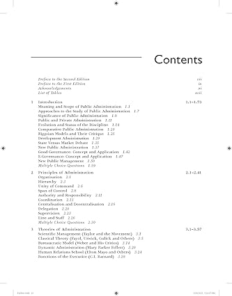 Public Administration M Laxmikant